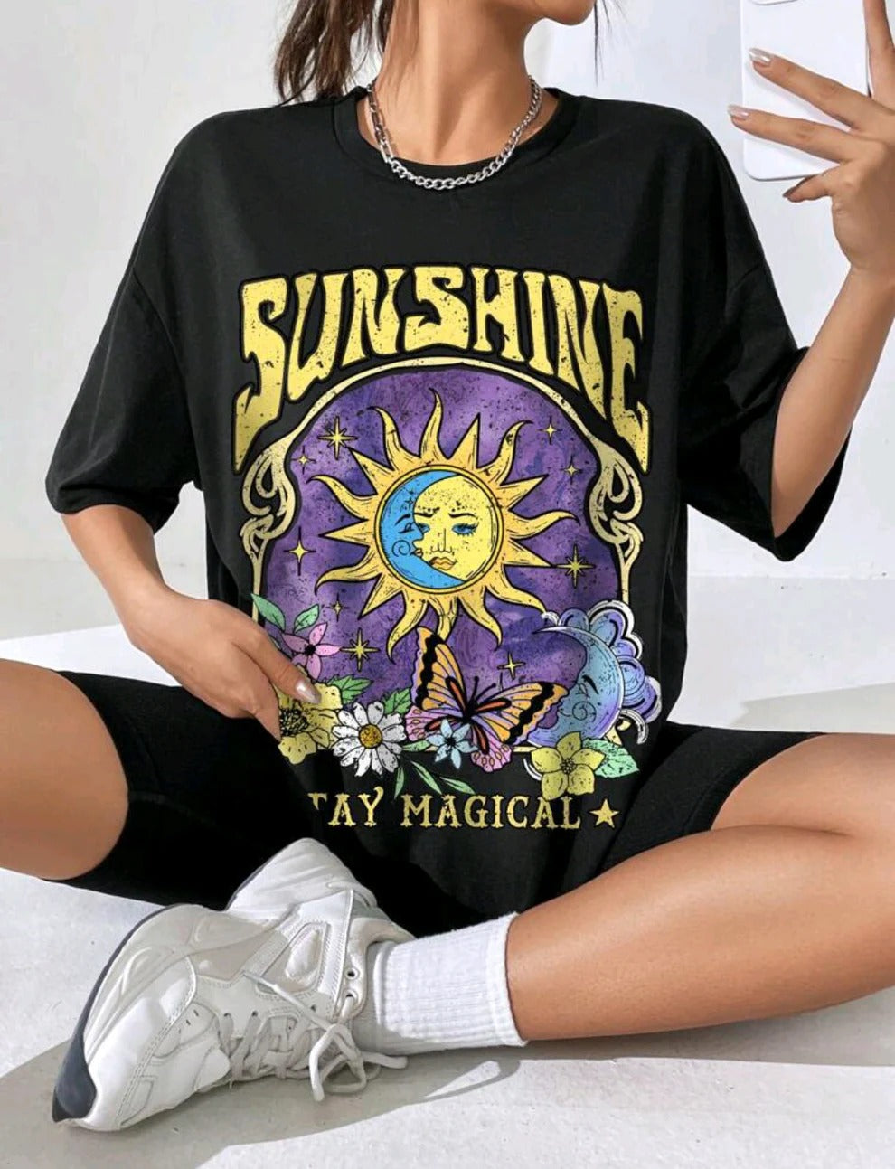 Graphic printed sunshine Drop T-shirt