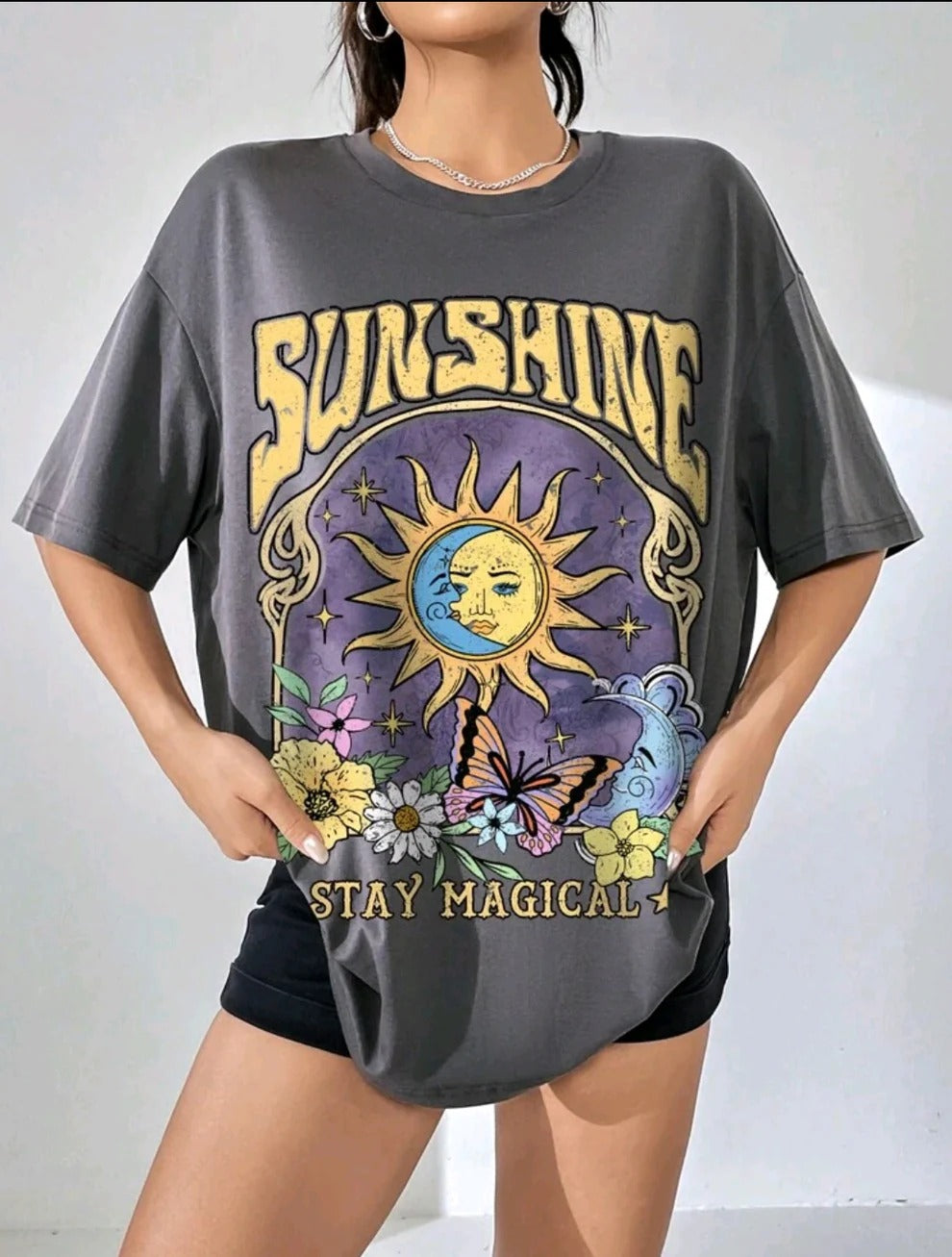 Graphic printed sunshine Drop T-shirt