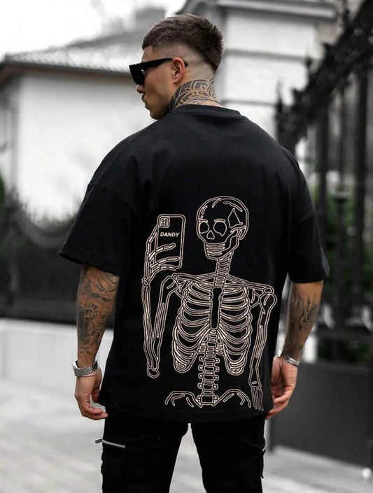 Cool Skeleton Oversized T-shirt