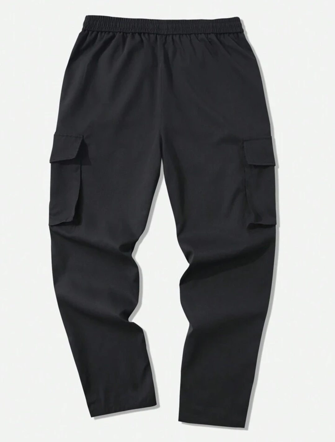 Drawstring Waist Cargo Pant With Pockets