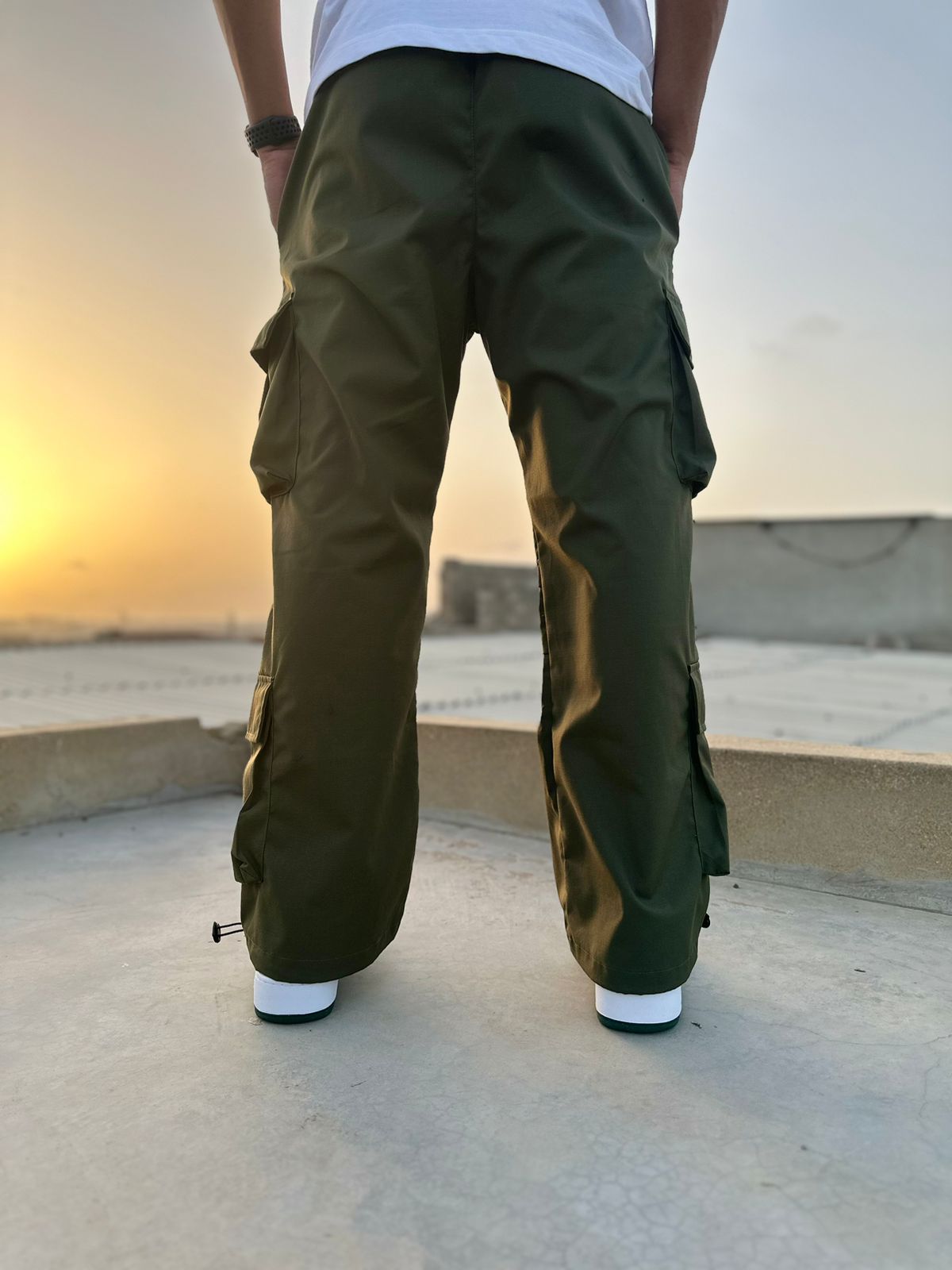 04 pocket wide leg cargo pant