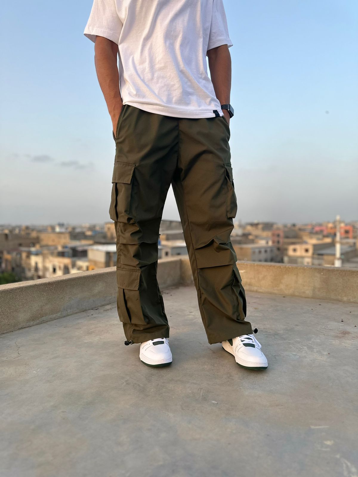 04 pocket wide leg cargo pant